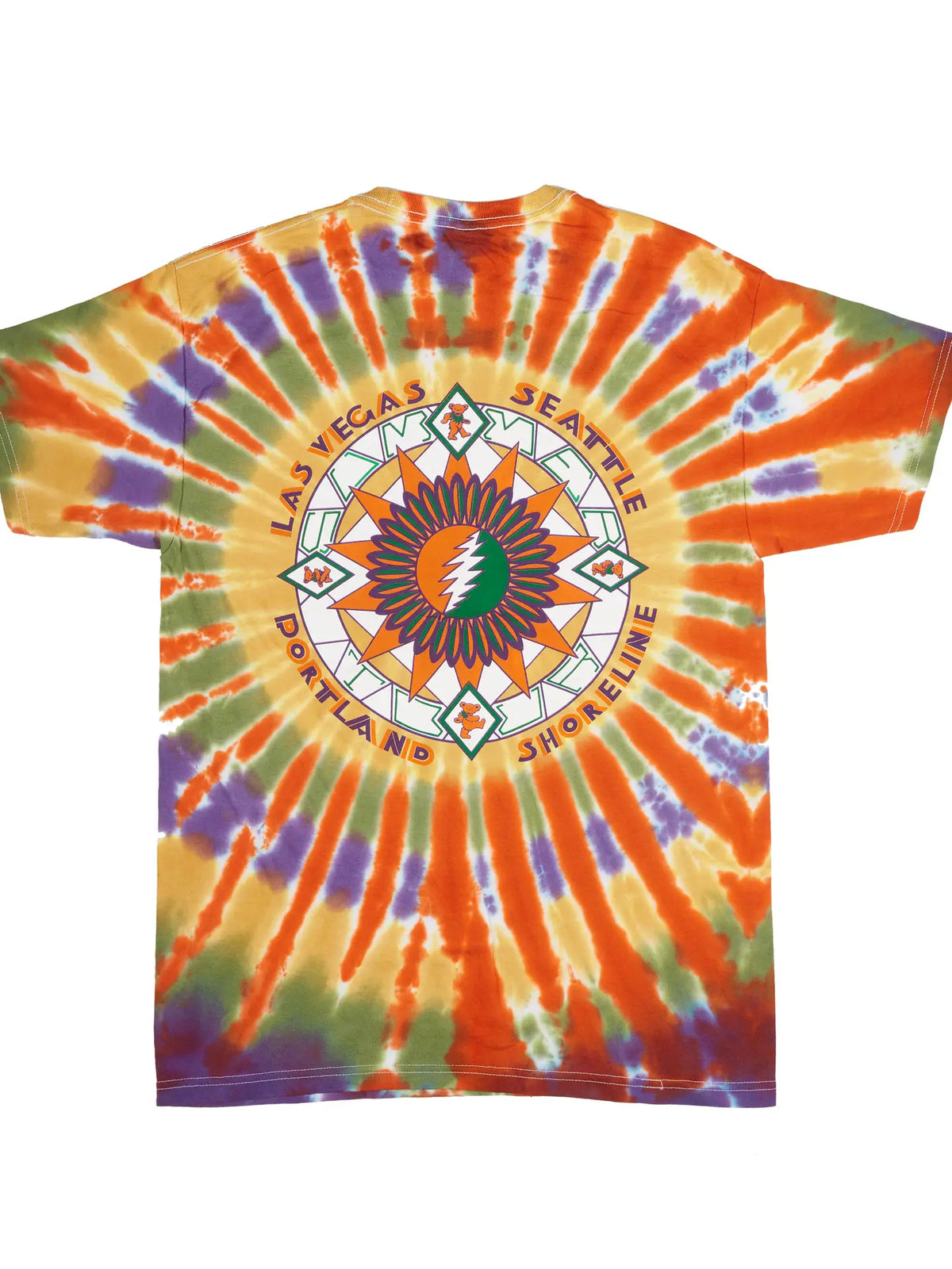 Grateful Dead Steal Your Feathers Tie Dye T-Shirt