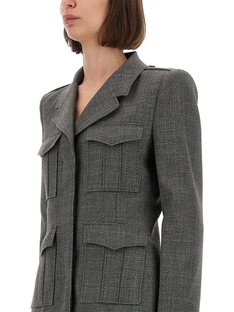 Alexander Mcqueen Women Alexander Mcqueen Women Wool Jacket