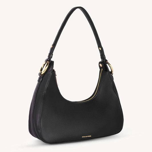 Mira & Moss Ava Shoulder Bag - Black