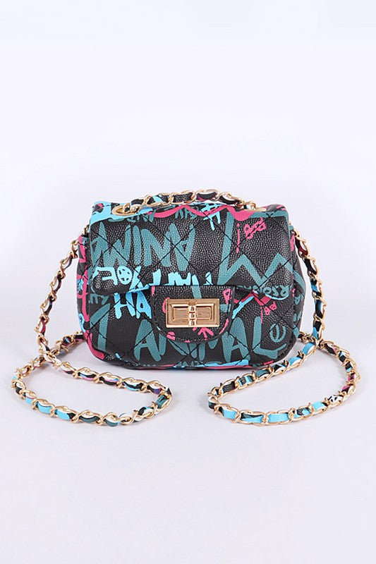 “Creative Grafitti” Mini Swing Bag
