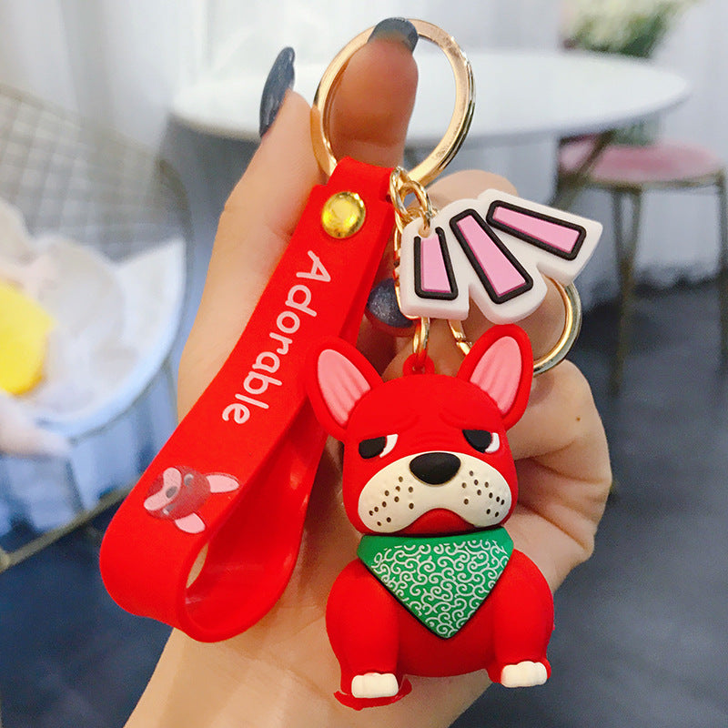 Tide Brand French Keychain