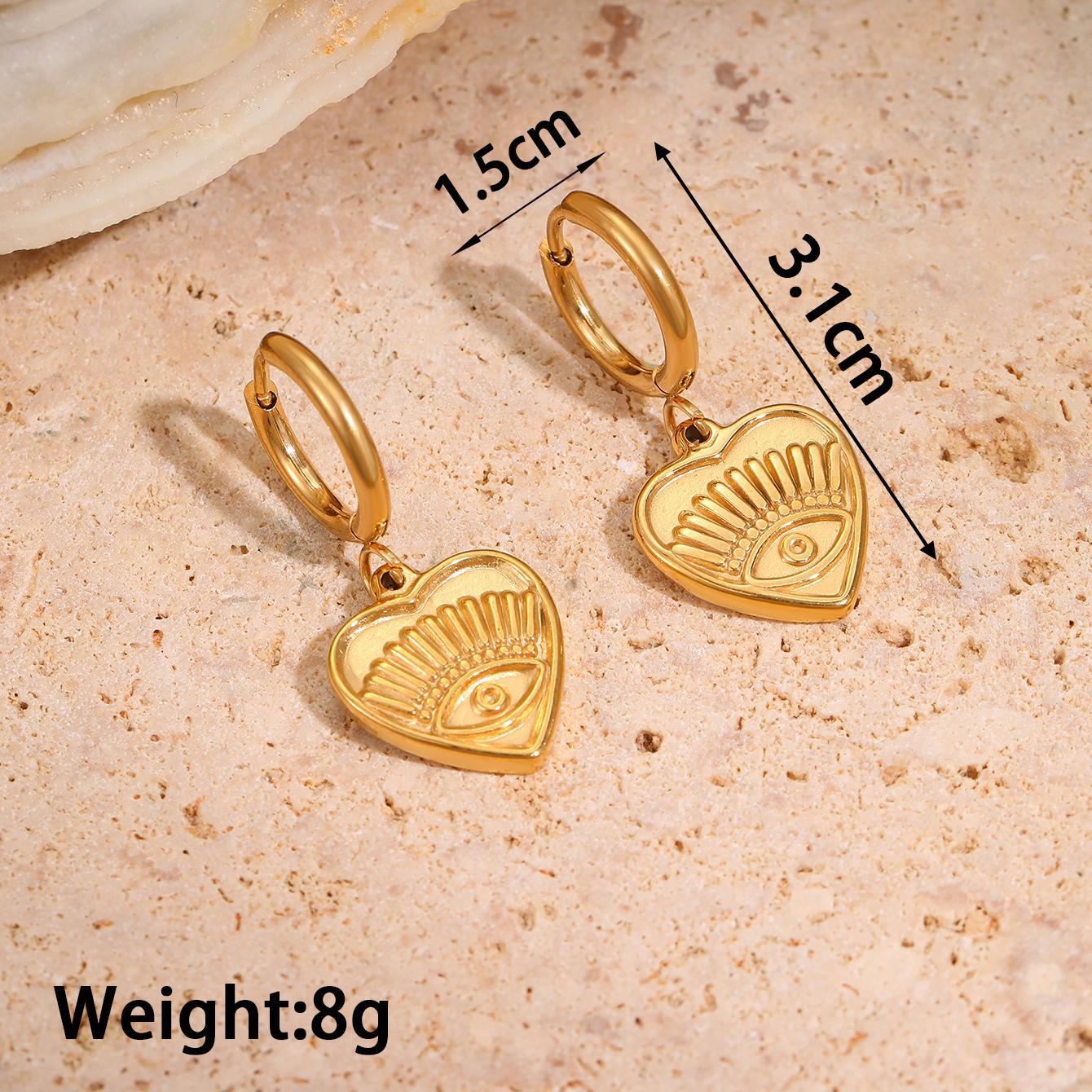 Personalized Creative Stainless Steel Earrings