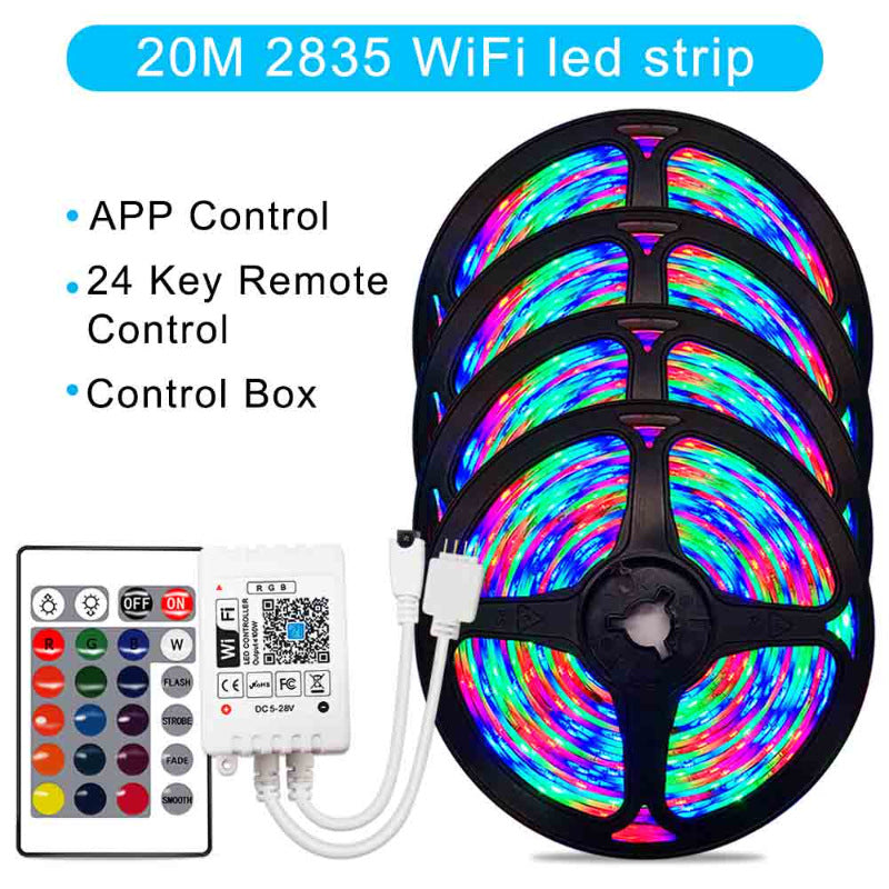 2835 5050 RGB Light Strip Smart WiFi LED