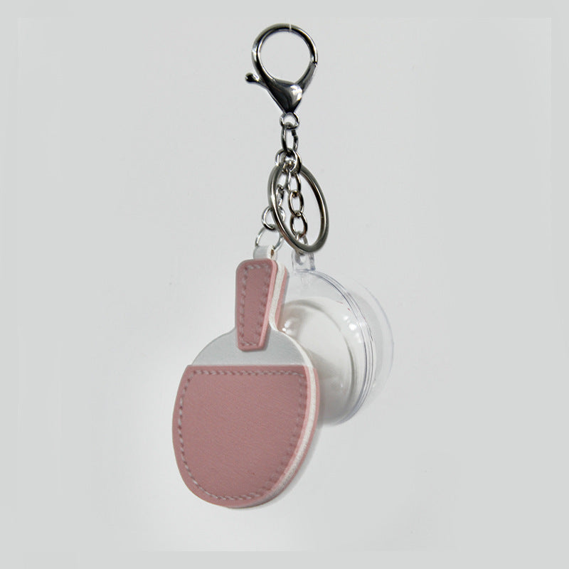Sports Table Tennis Racket Bag Pendant