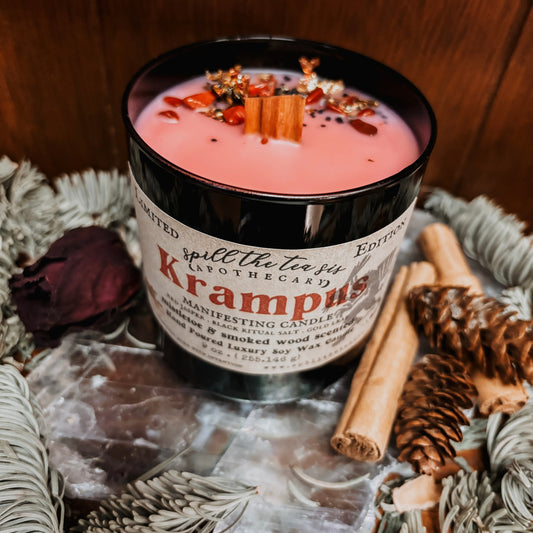 Krampus Candle | Dark Holiday Soy Wax Intention Candle