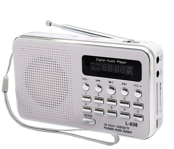 938 Plugin Speaker For The Elderly Gospel Player MP3 Player Factory Wholesale