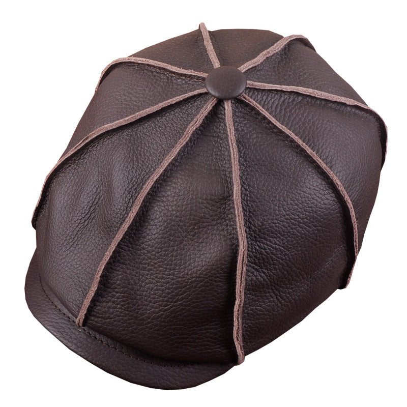 Outdoor Leisure Middle-aged And Elderly Peaked Cap Winter