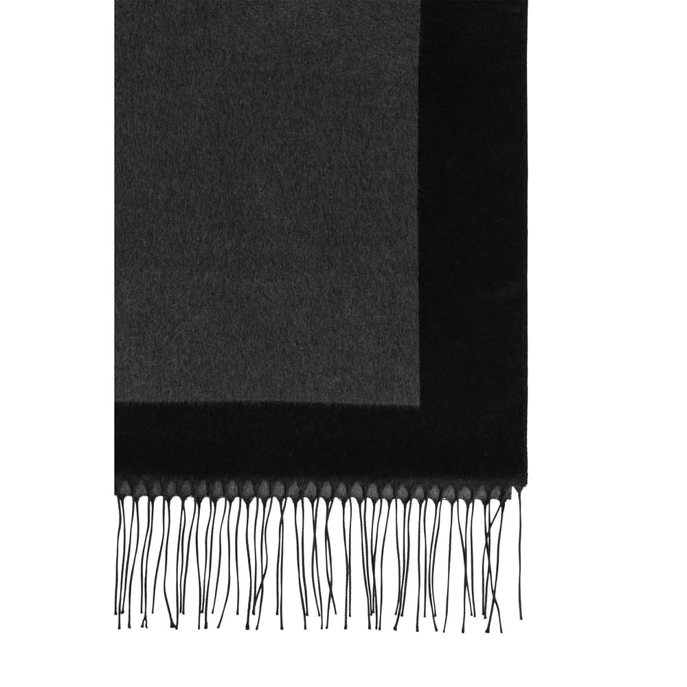 Saint Laurent Grey Scarves Men