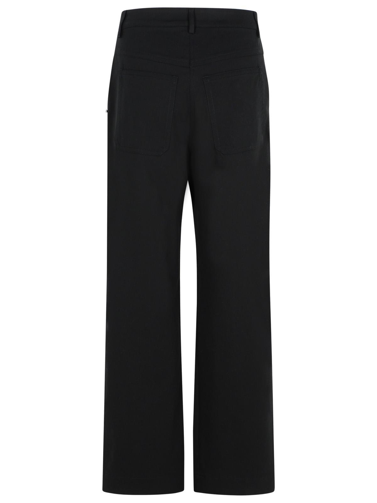 Sportmax Era' Black Cotton Pants Women Women