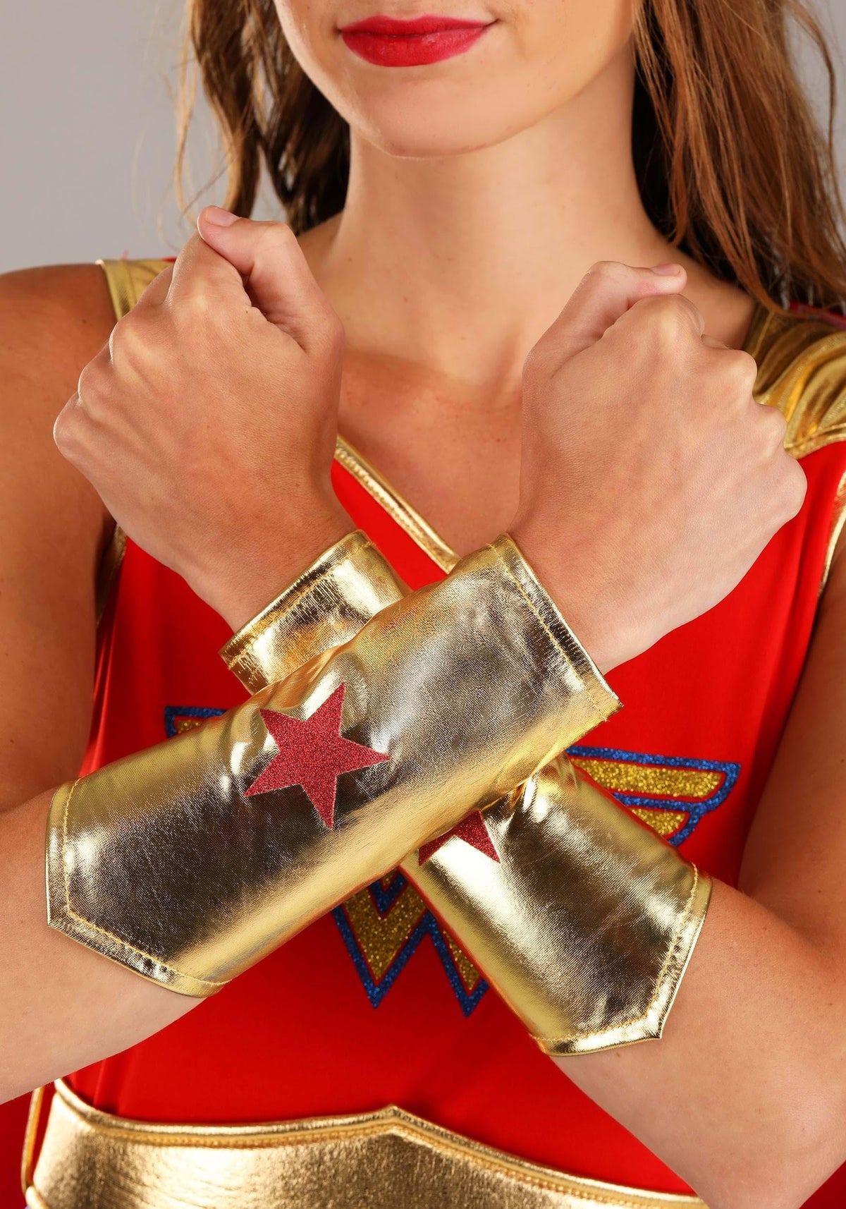 Wonder Woman Costume - Women's Superhero Outfit with Cape and Accessories