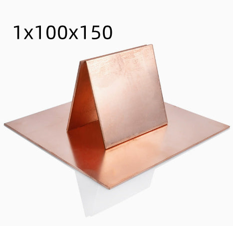 Copper Sheet Pure Copper Conductor T2 Red Copper Plate Copper Foil DIY Material