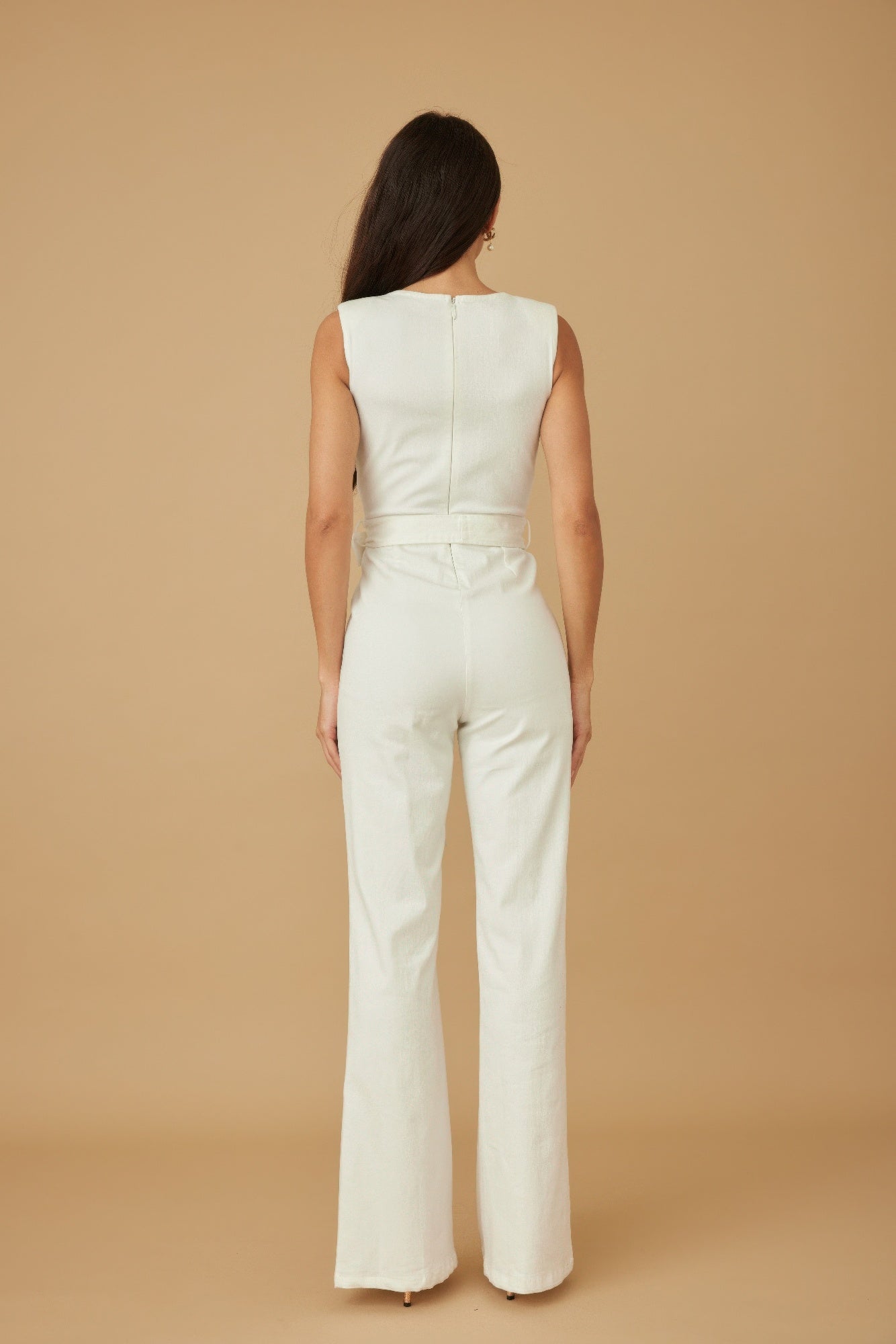 Intertwined Ring Detail With Strap Jumpsuit