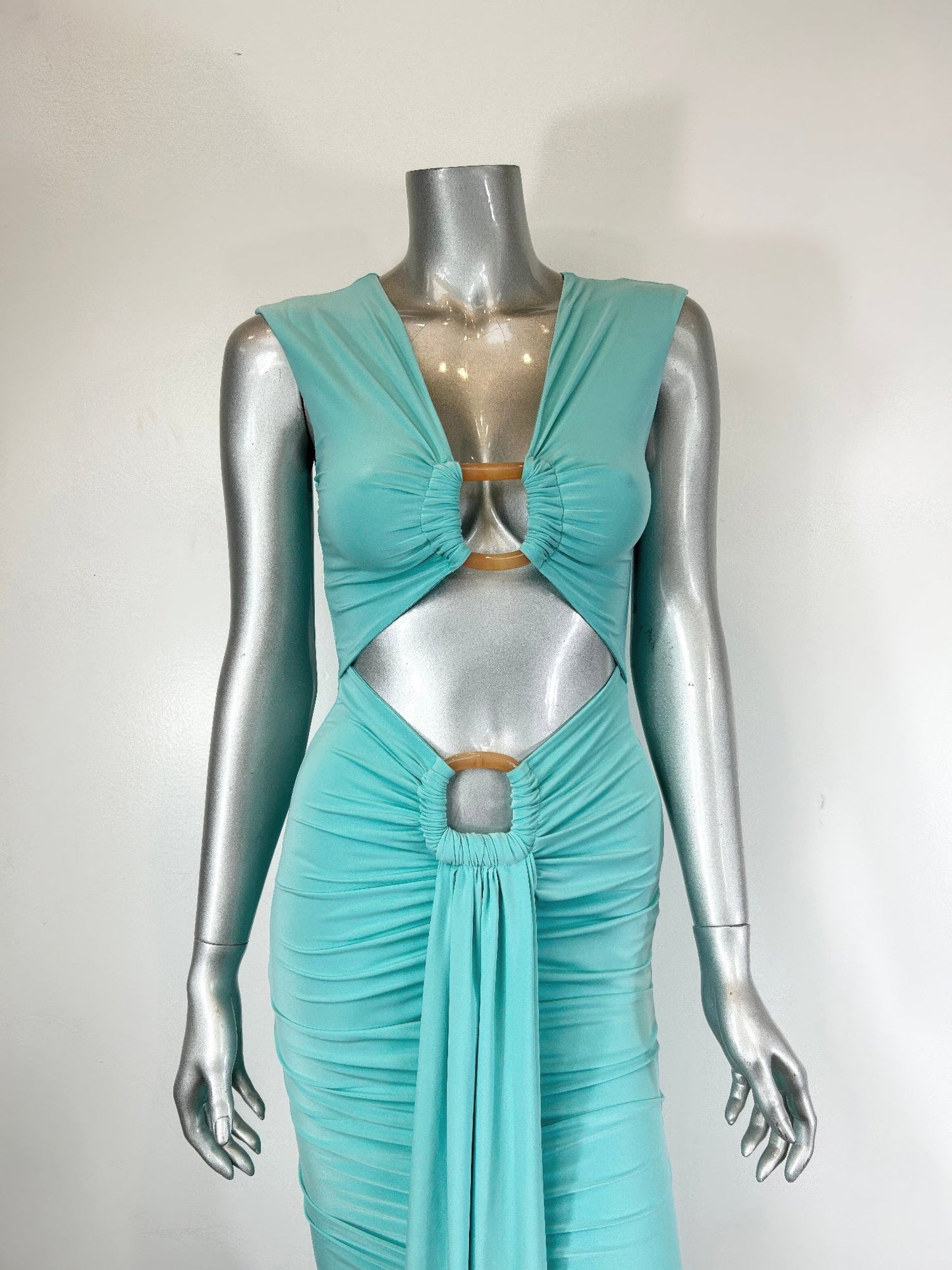 Body-con Midi Dress In A Vibrant
