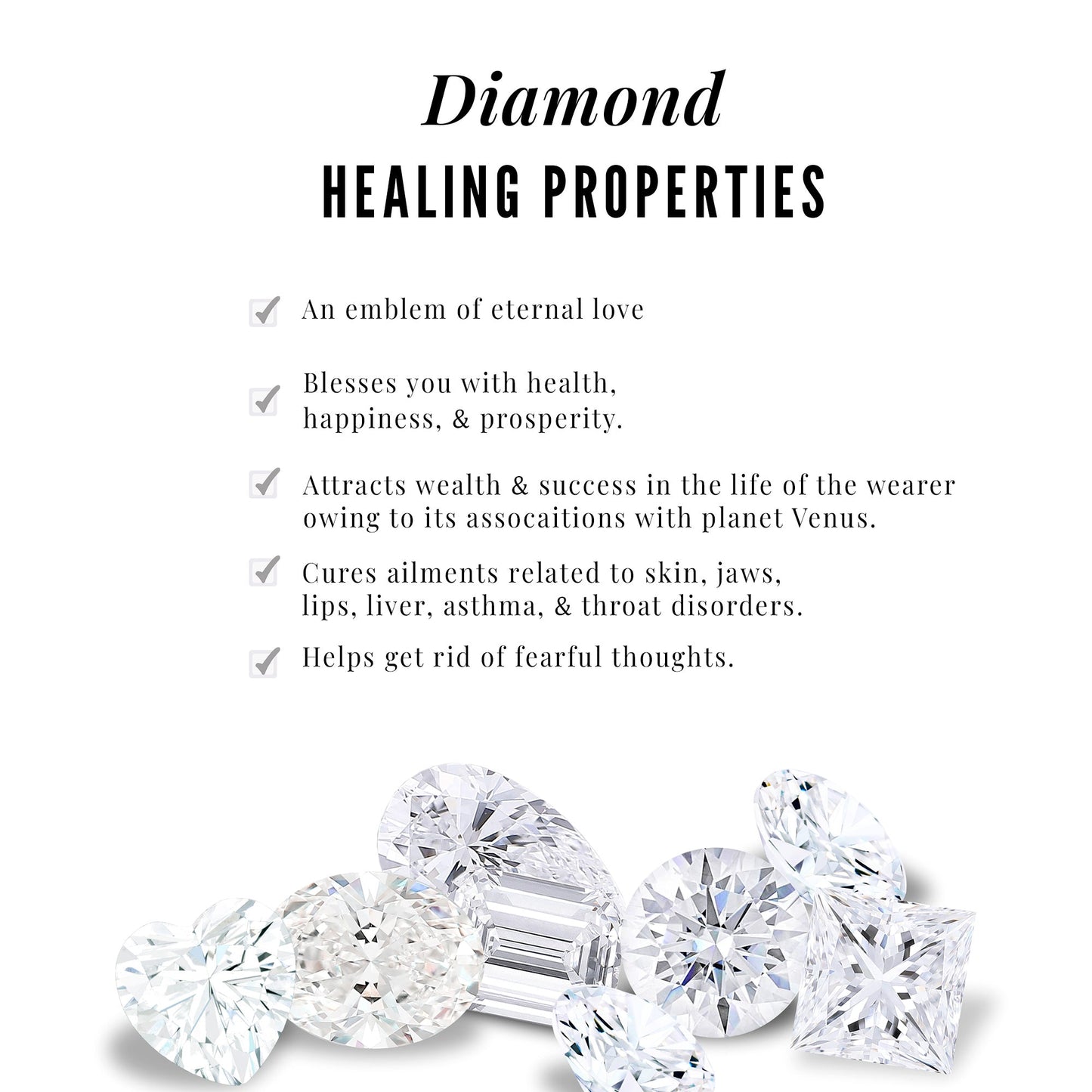Gypsy Set Real Diamond Heart Stud Earrings