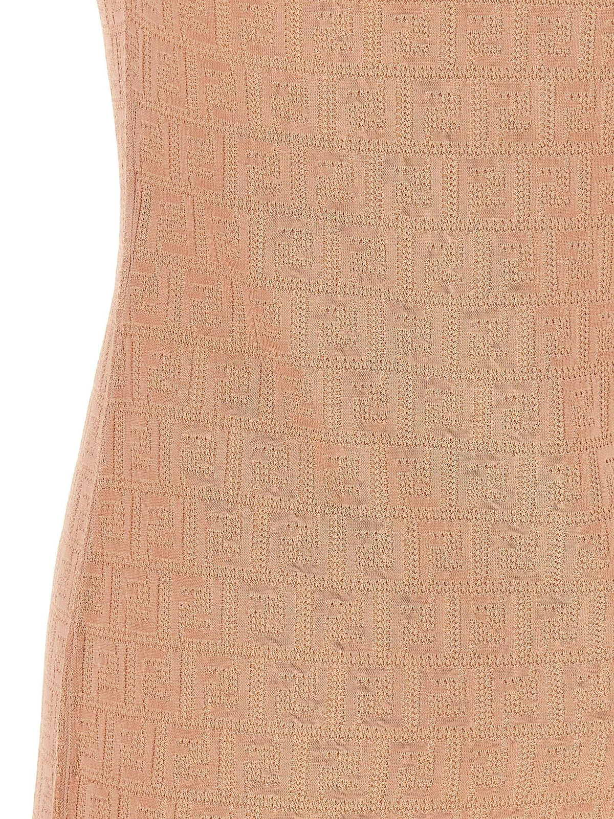 Fendi Women Ff Cotton Dress