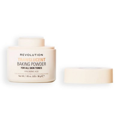 Makeup Revolution Loose Baking Powder Translucent 1.05oz - New