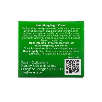 Weleda Skin Food Face Night Cream 1.3 fl oz - Imperfect Box