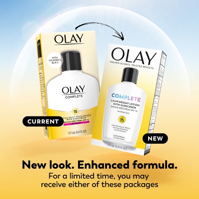 Olay Complete Lotion Moisturizer SPF 15 6 fl oz - Imperfect Box
