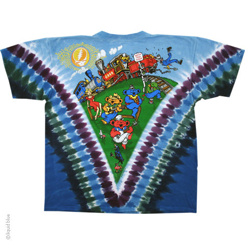 Grateful Dead Casey Jones Tie Dye T-Shirt