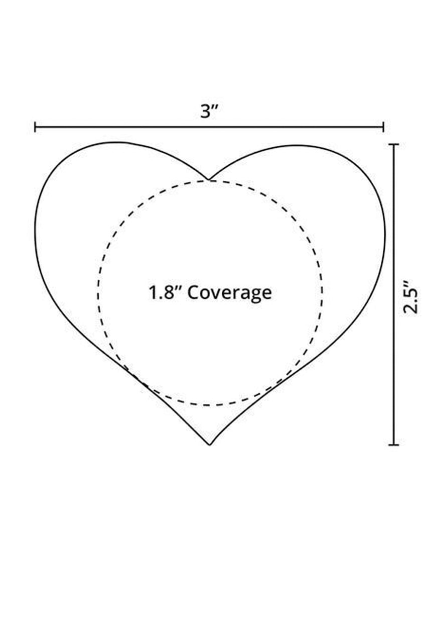 Cow Print Heart Nipple Pasties