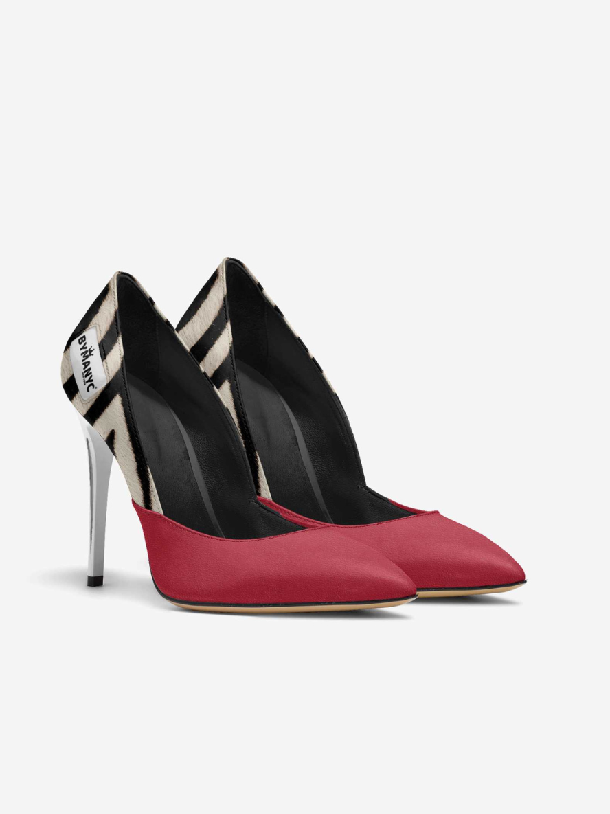 Vegan Women’s Stiletto Shoe BYMANYC ® New York – SOHO Midnight Edge