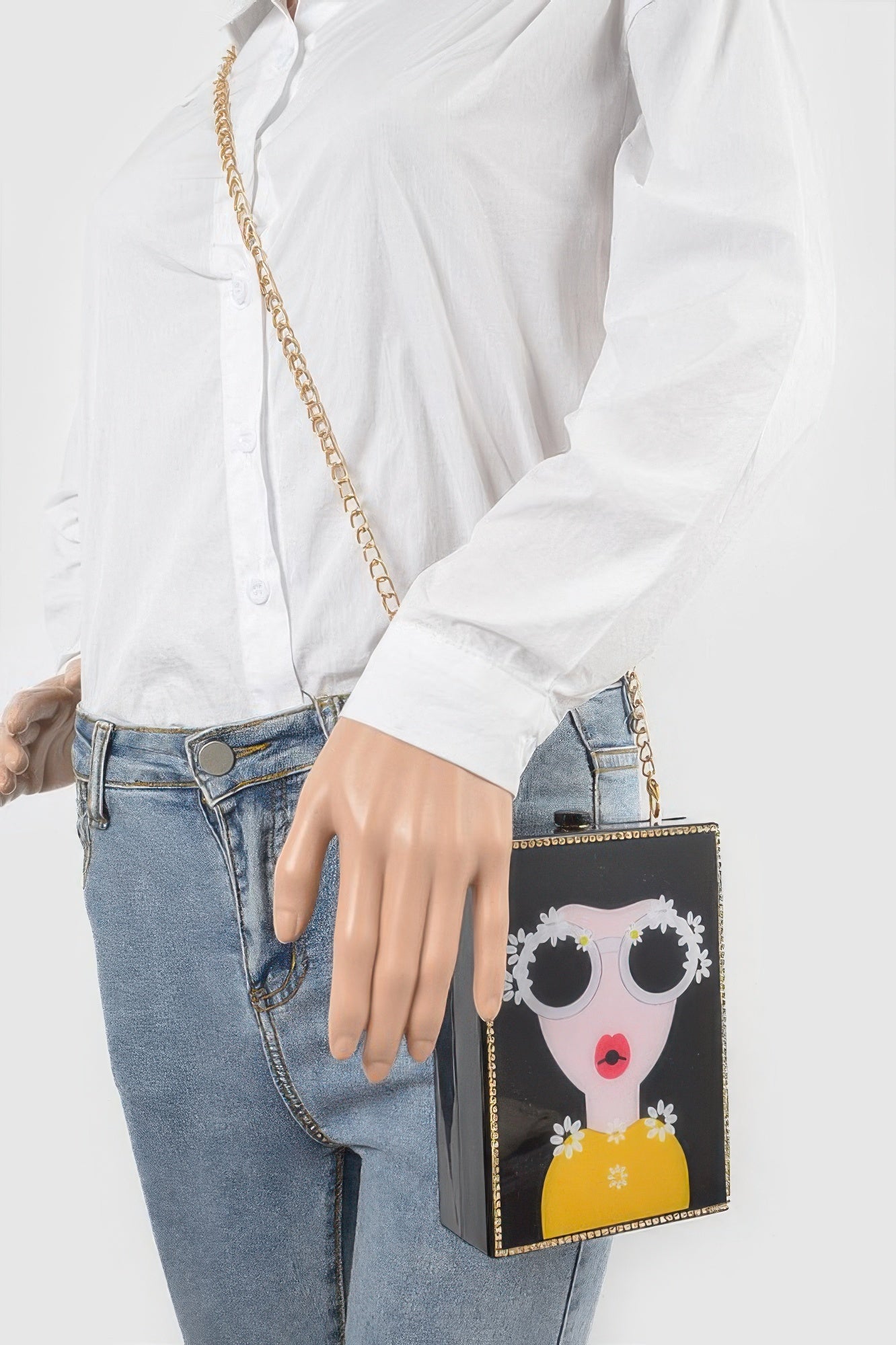 Acrylic Box Clutch