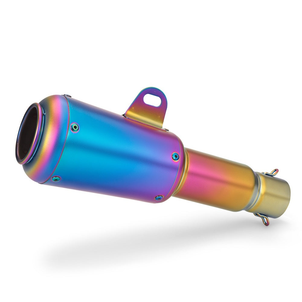 Motorcycle Modification Flower Cover Barrel Exhaust Pipe Universal