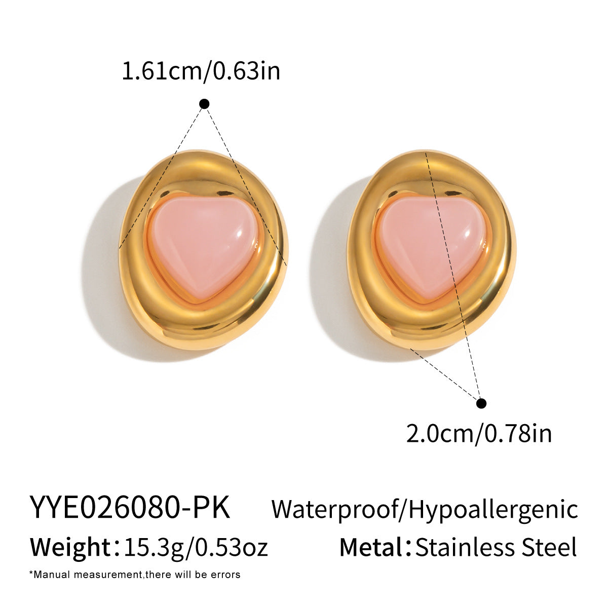 Fashion Ear Studs Stainless Steel Ear Studs