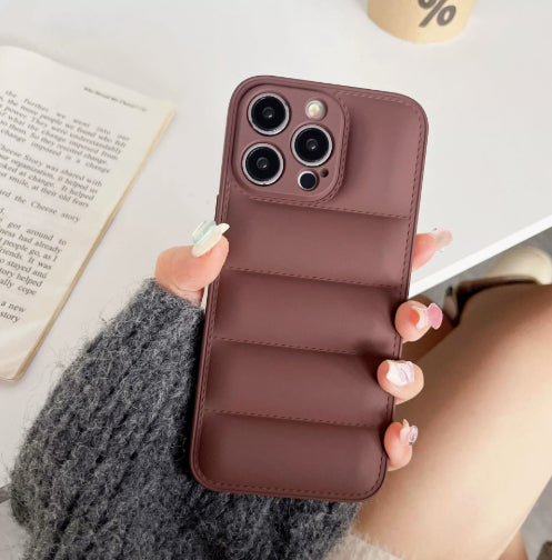 Cotton Filled Down Jacket Phone Case