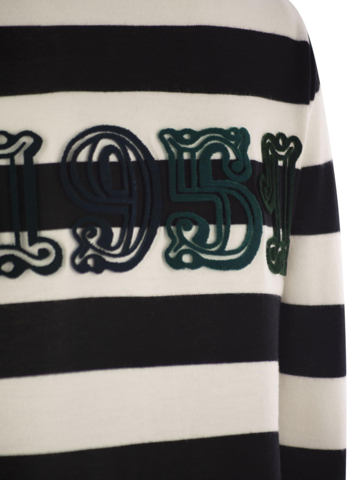 Max Mara Women Max Mara Women Fiemme - Long Striped Wool Cardigan