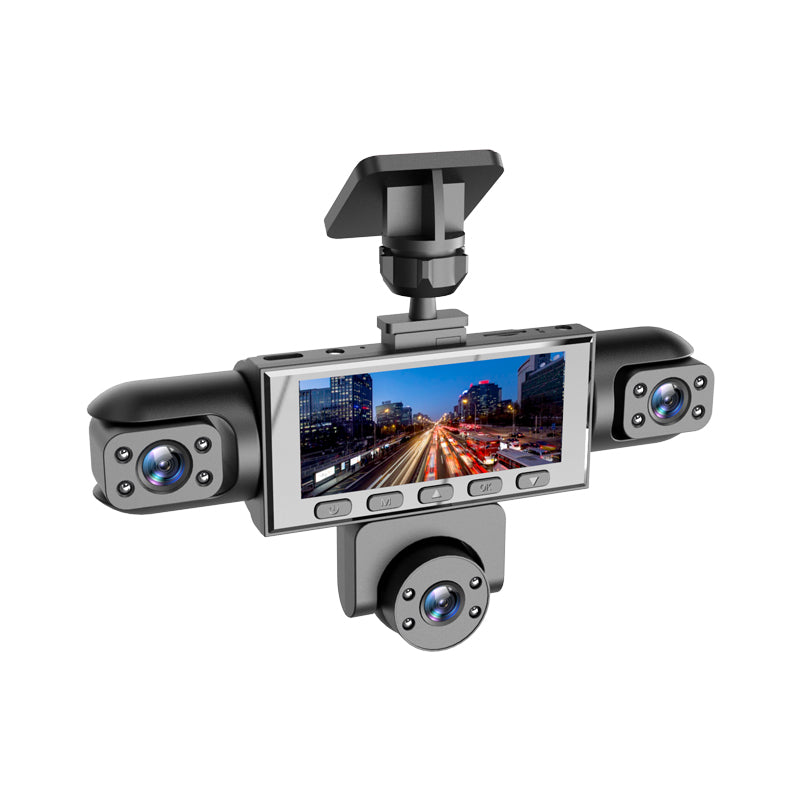 Five Camera Driving Recorder, 1080P High-definition Night Vision, Mobile App For Viewing Videos