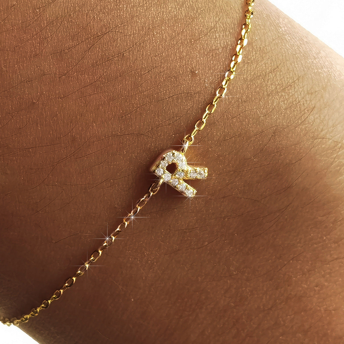 European And American-style Zircon Womens Bracelet