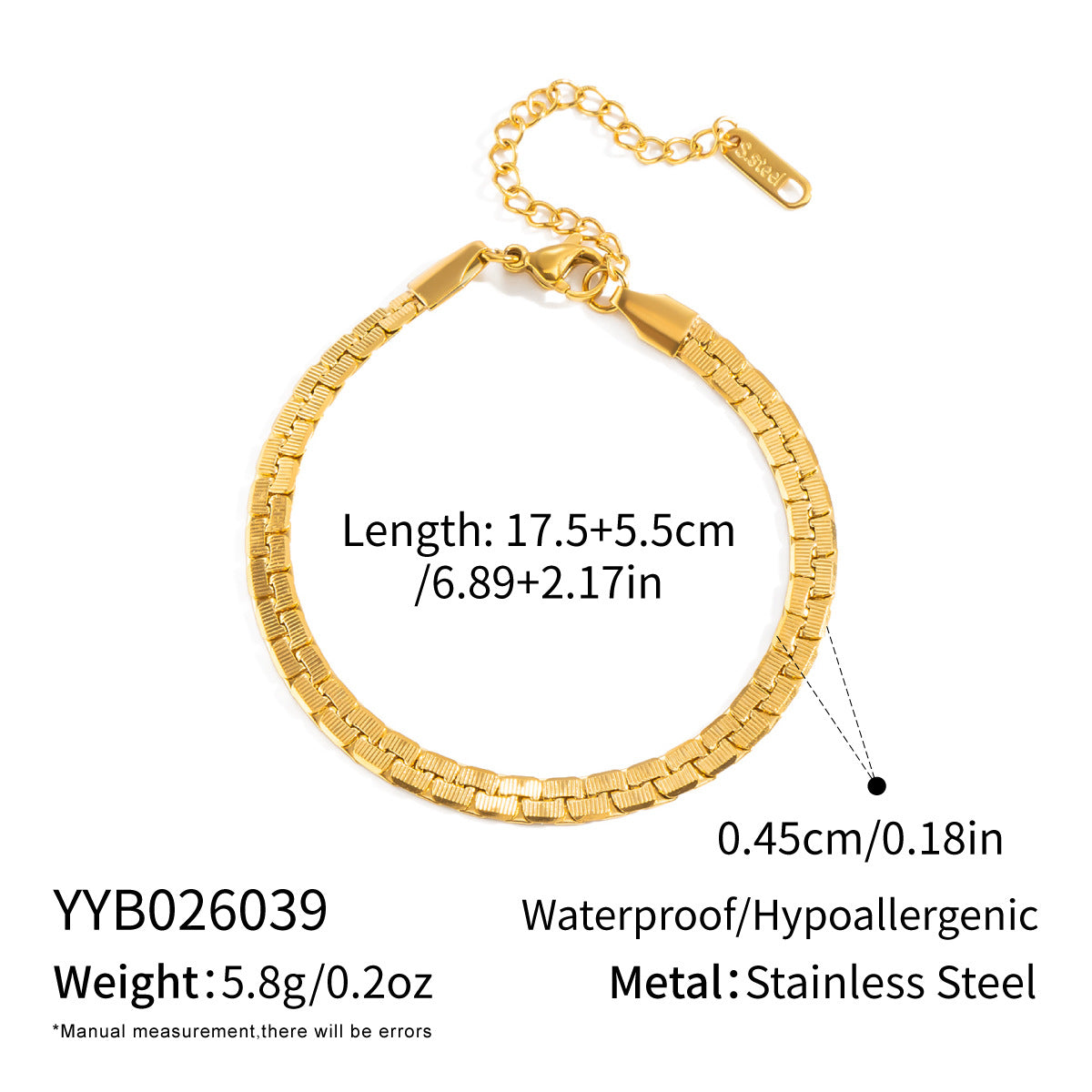 Fashionable Minimalist Everyday Necklace And Bracelet Set