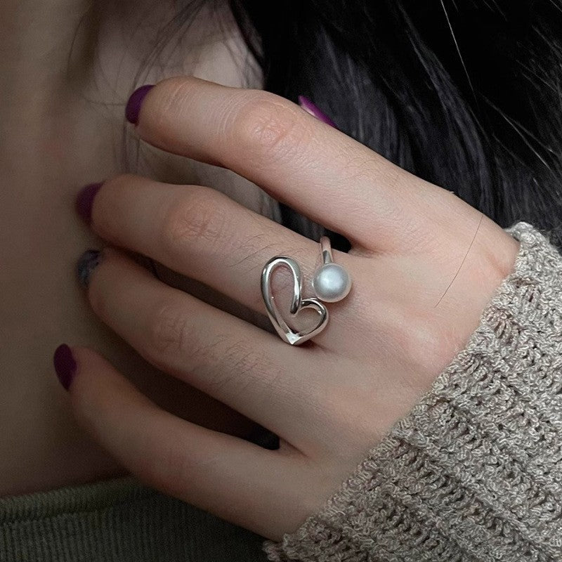 Irregular 925 Sterling Silver Stackable Rings For Women