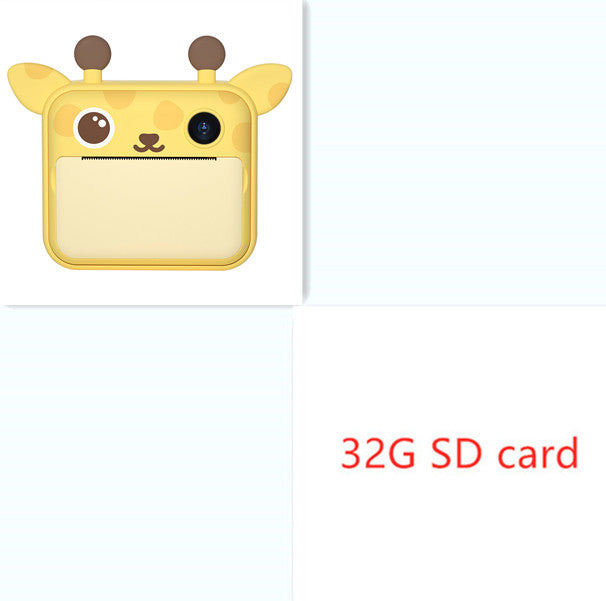 Children's Camera Digital Camera Toy Photo Printable Set