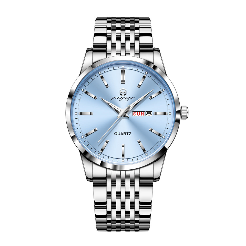 Swiss-brand Mens Watch Water-resistant Quartz Wristwatch