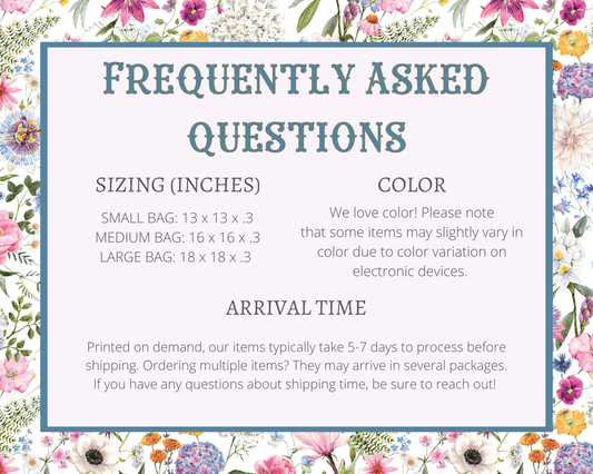 Funny Bookish Tote Bag for Halloween: Floral Ghost in Library