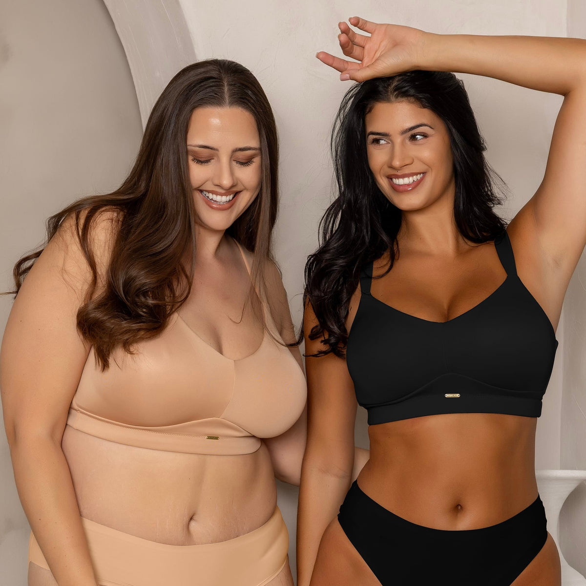 Holly Wire-Free Full Bust Padded Bra - Black