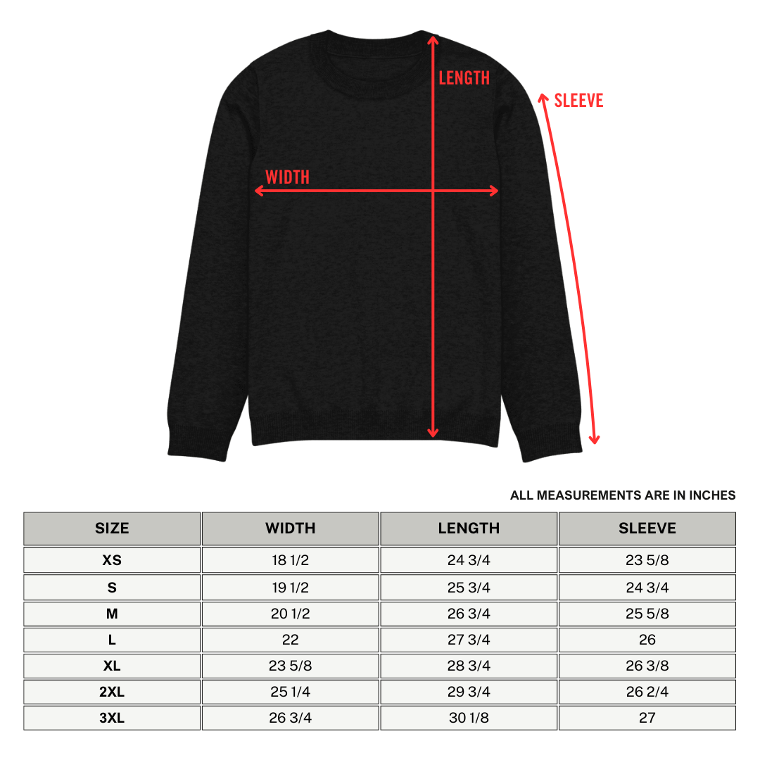 Night Terrors Knit Crewneck Sweater