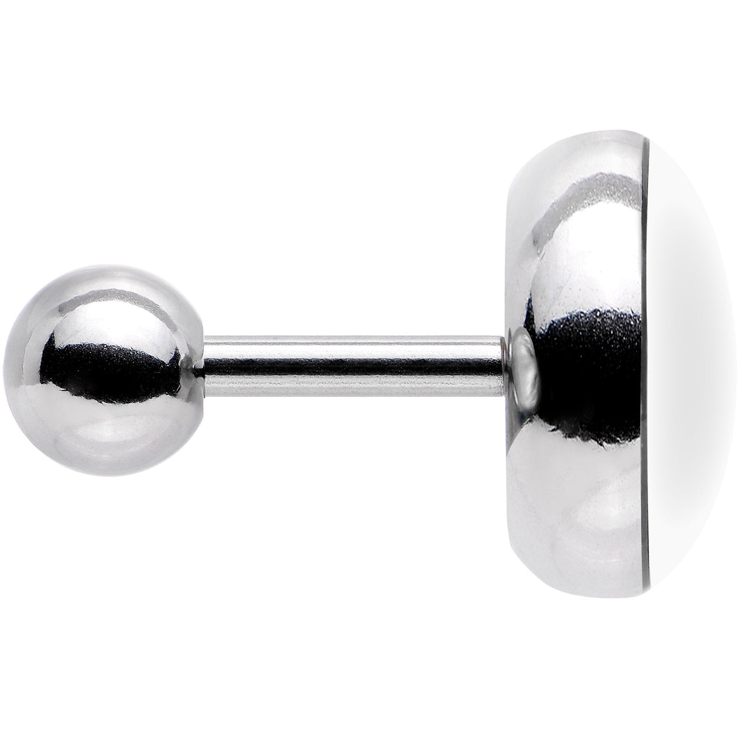Floral Border Skull Tragus Cartilage Earring