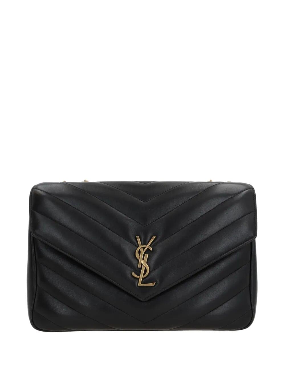 Saint Laurent Women Saint Laurent Women New Loulou Large Bag In Matelassé Lambskin
