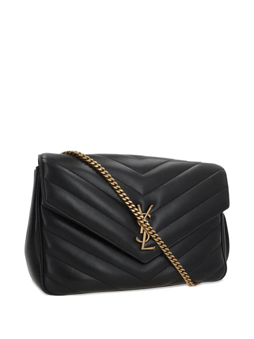 Saint Laurent Women Saint Laurent Women New Loulou Large Bag In Matelassé Lambskin