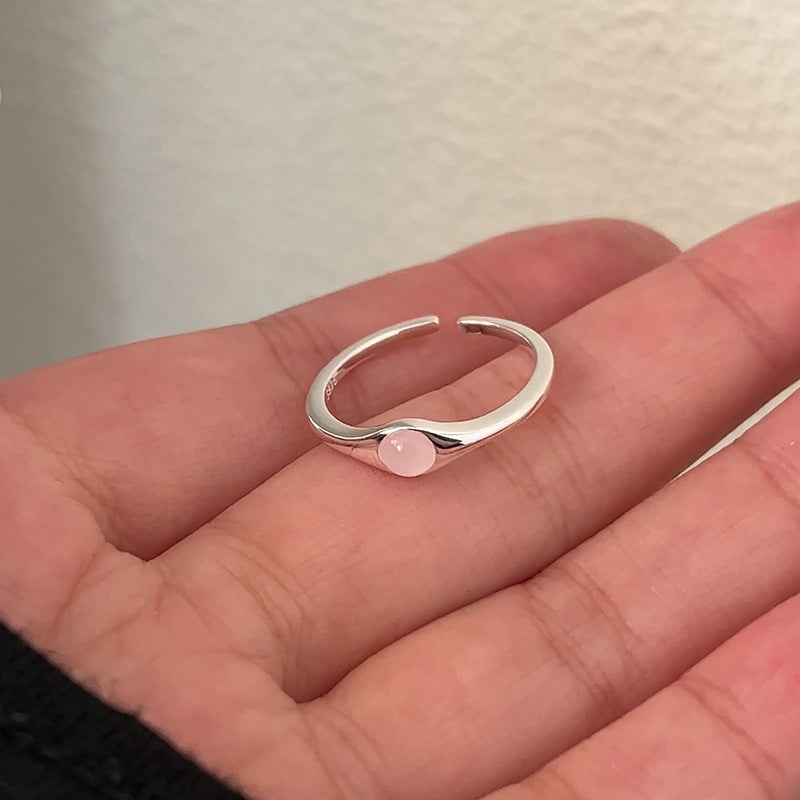 Trendy Irregular 925 Sterling Silver Stackable Rings Set For Women, Non-Tarnish Minimalist INS Aesthetic Plain Band, Versatile Daily Wear Finger Jewelry