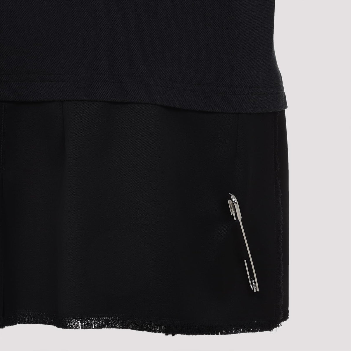 Balenciaga Layered Polo Mini Dress Women