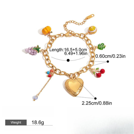 18k gold light luxury stacking pearl bracelet
