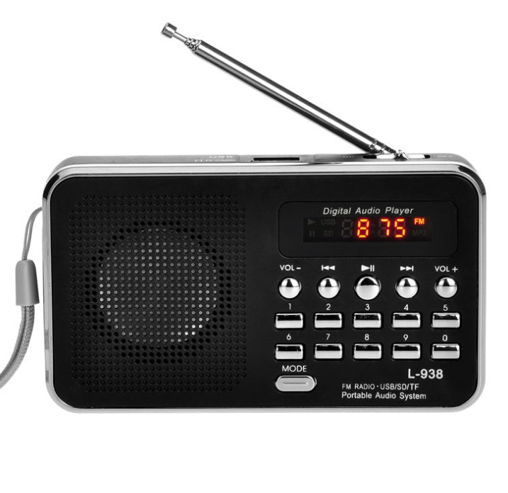 938 Plugin Speaker For The Elderly  Gospel Player MP3 Player Factory Wholesale