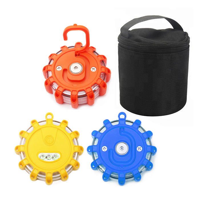 LED traffic warning lights Auto supplies strong magnetic adsorption flashing long bright emergency lights manufacturers wholesale