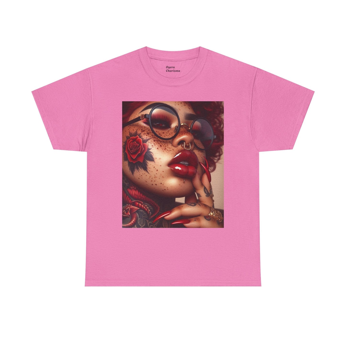 “Code Red” Cotton Graphic Tee
