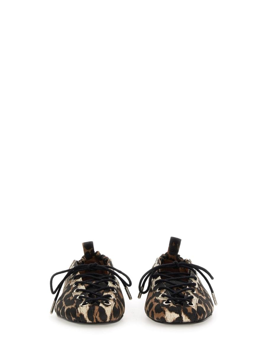 Ganni Women Ganni Women Ballerina Lace-Up