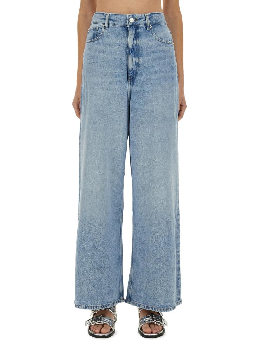 Ganni Women Jeans Baggy